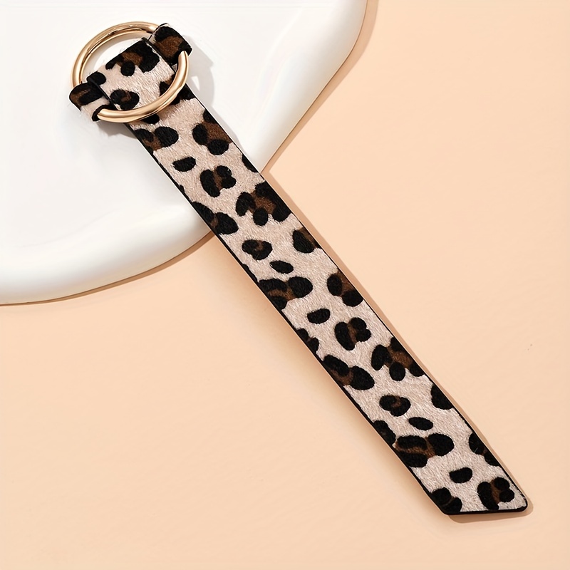 Geometric Leopard Print Bracelet for Women